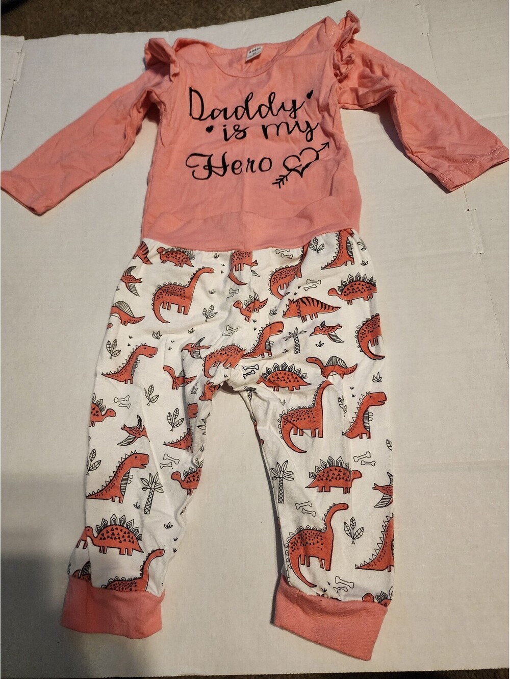 Baby Girl Two-Piece Pajama Set